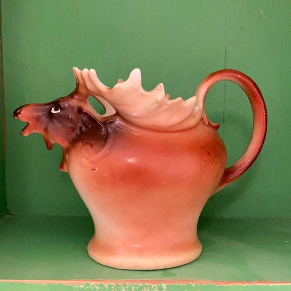 Vintage Moose Cream Pitcher